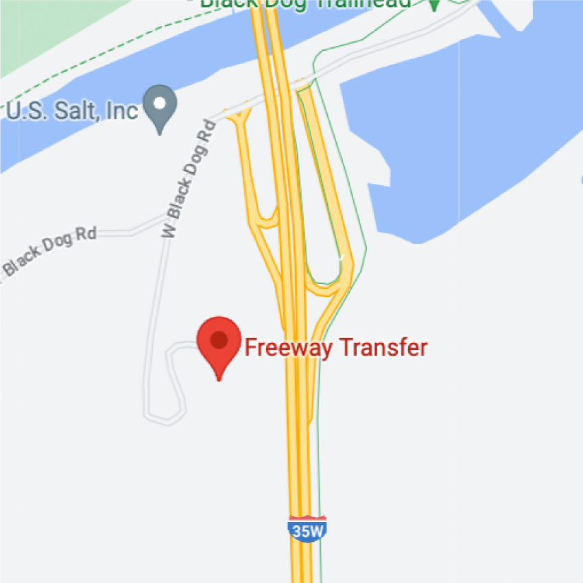 Google Map for Freeway Transfer